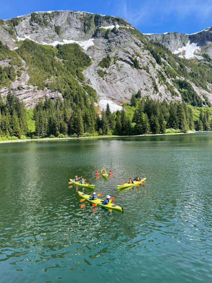 Our Naturalist Journeys Cruise to Southeast Alaska includes kayaks!